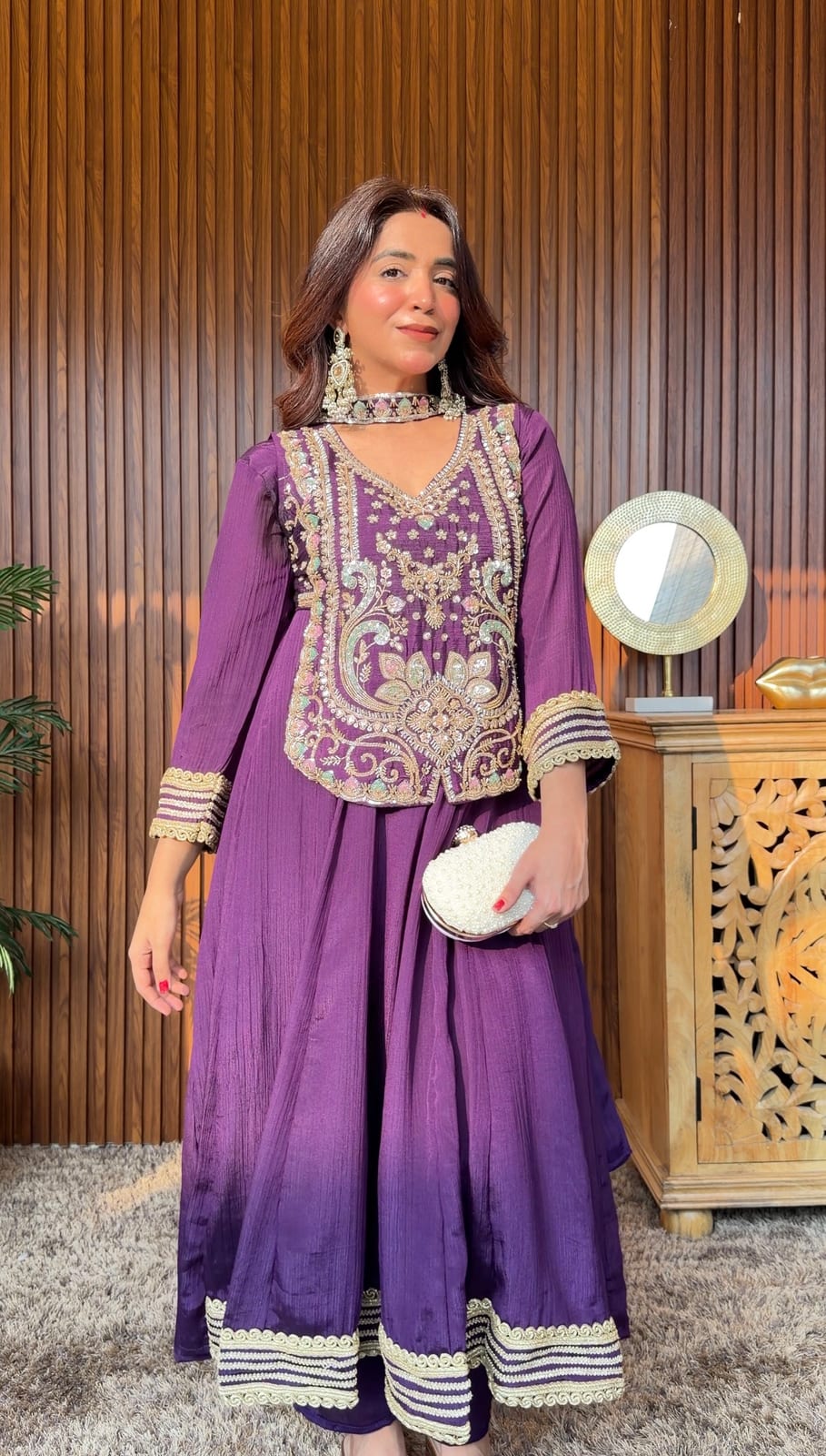 Mehrza — Anarkali Set