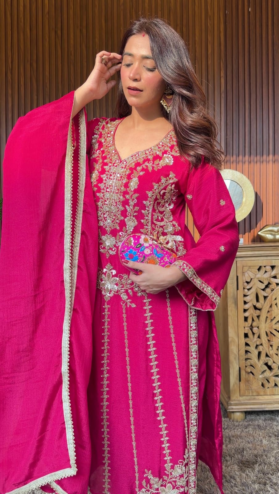 Saaj — Embroidered Anarkali Set image 2